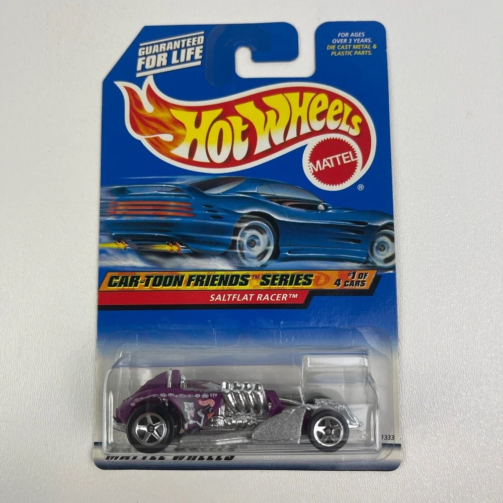 Hot Wheels Cartoon Friends Series 1/4. Salt Flat Racer 985 1999 Natasha Fatale